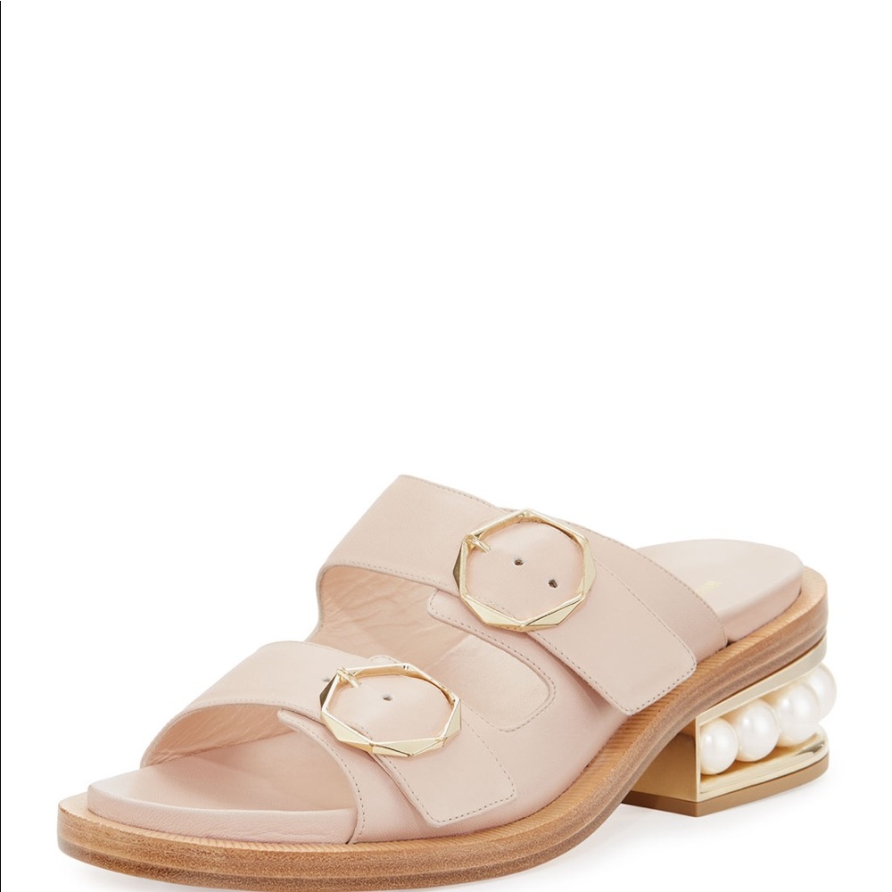 Nicholas kirkwood Casati pearly two-strap sandal